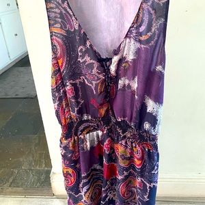 Multi color mini dress